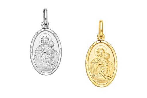 Silver 925 shoenstatt virgin pendant