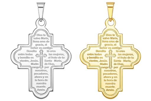 Silver 925 cross pendant