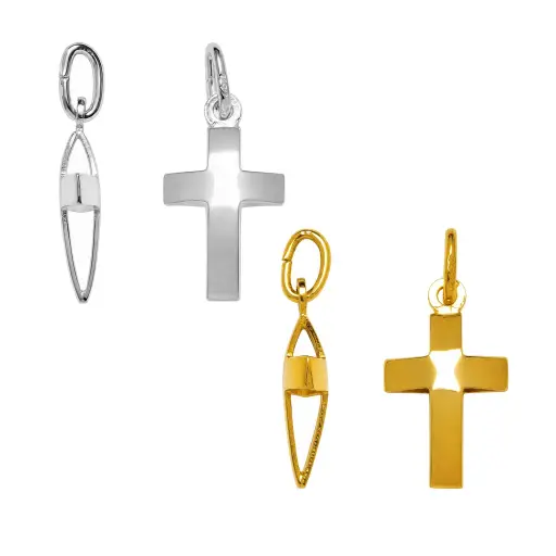 Silver 925 cross pendant