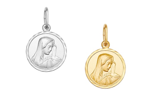 Medalla plata 925 virgen 