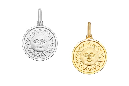 Silver 925 sun pendant