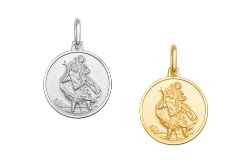 Silver 925 saint christopher pendant