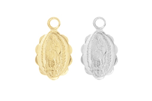 Colgante plata 925 virgen de guadalupe 
