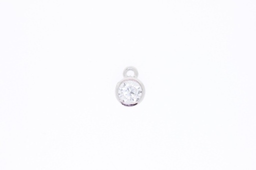 Charm cz silver 925