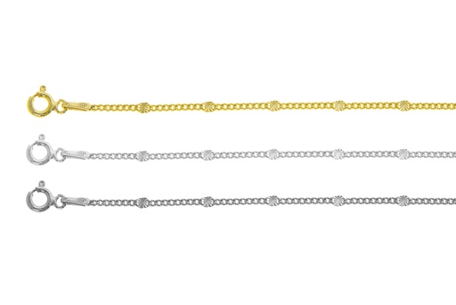 Silver 925 chain 60+5cm sterling silver