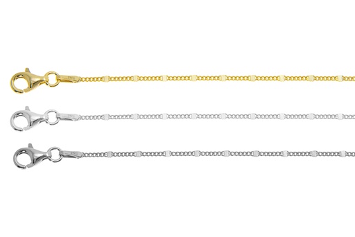 Silver 925 chain 60+5cm sterling silver