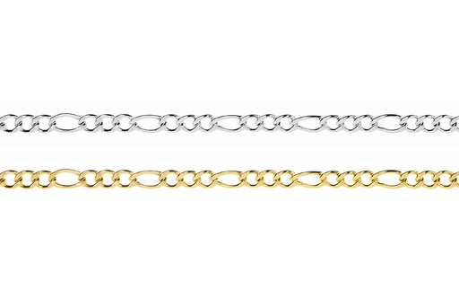 925 sterling silver t lock figaro chain