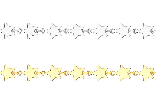 Cadena a metros estrella 5mm