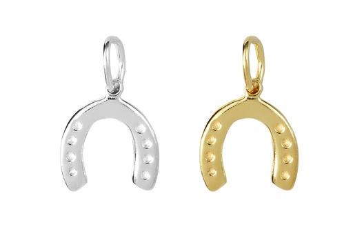 Colgante plata 925 charm herradura