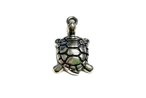 [16140POX] Colgante plata 925 charm tortuga de agua charm