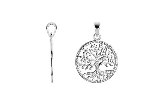 [17835PPL] Colgante plata 925 arbol de la vida