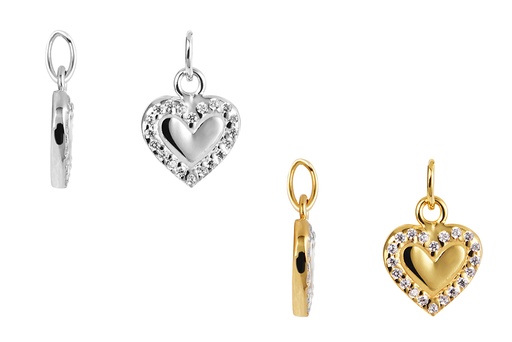 Colgante plata 925 corazón